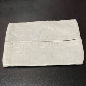 Vintage Lamb skin tissue holder